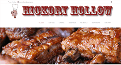 Desktop Screenshot of hickoryhollowbbq.com
